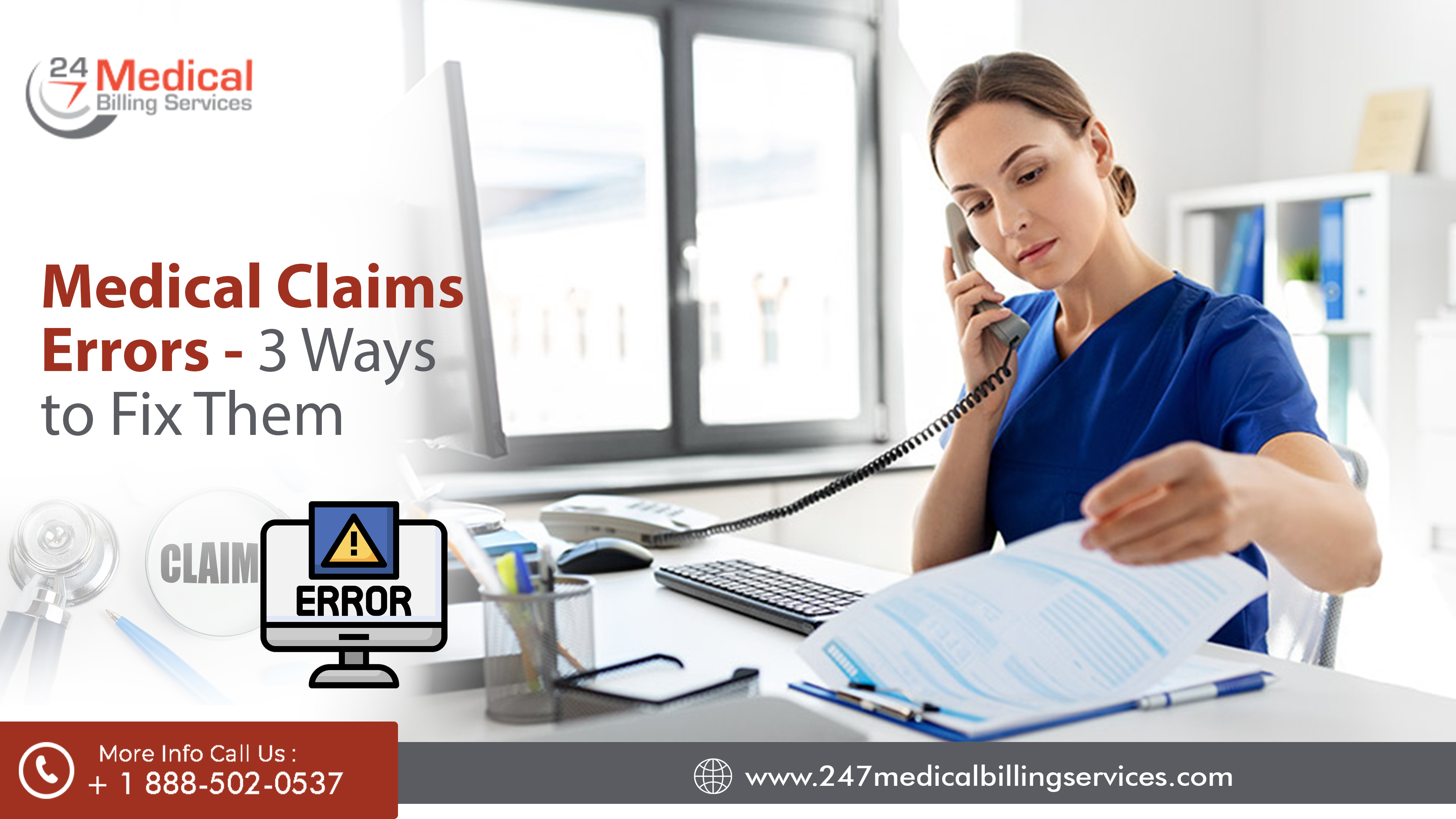 Medical Claims Errors - 3 Ways to Fix Them